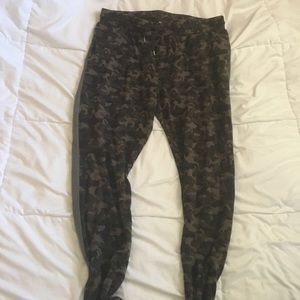 Camouflage sweatpants